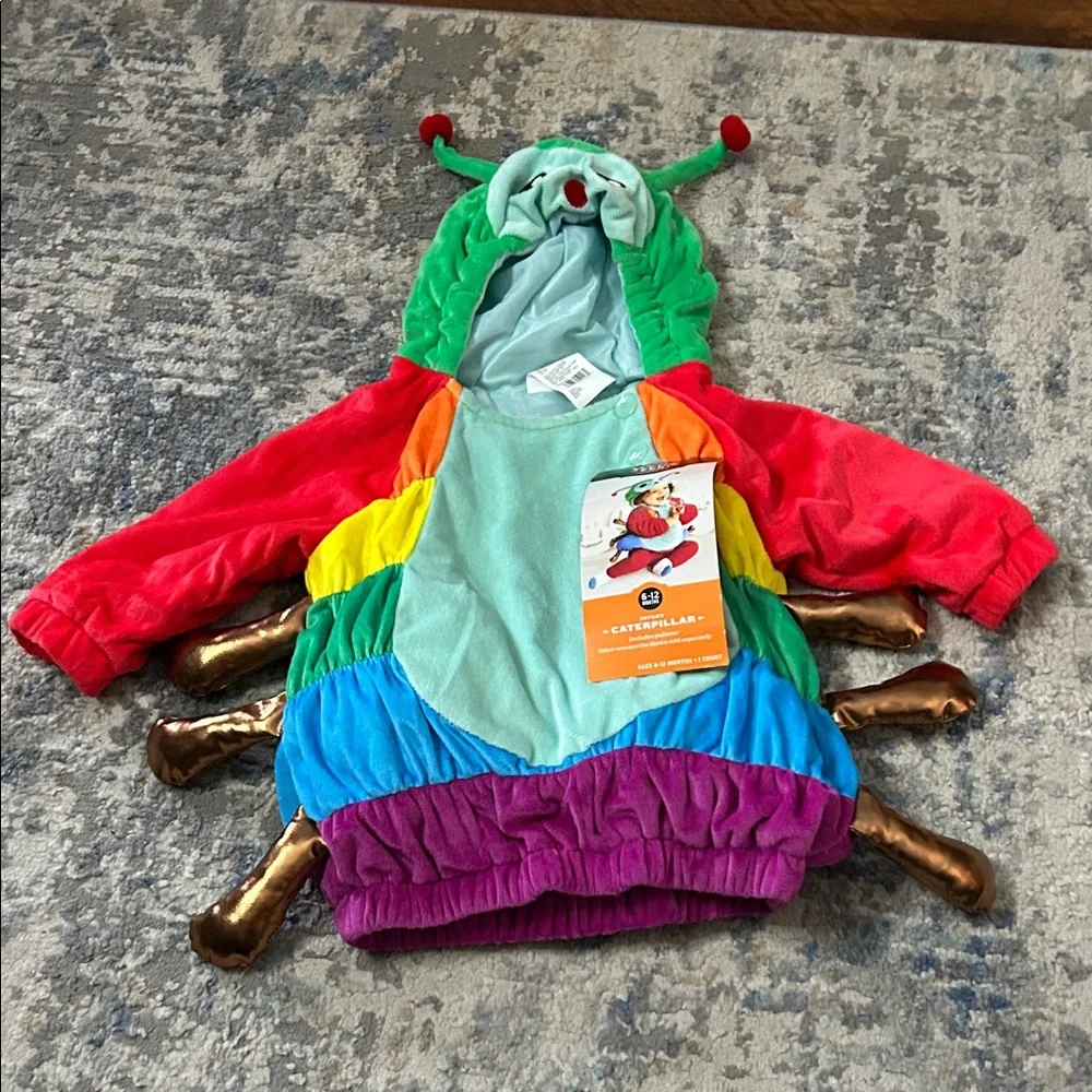 Colorful Caterpillar Kids Costume